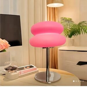 Modern Pink Table Lamp